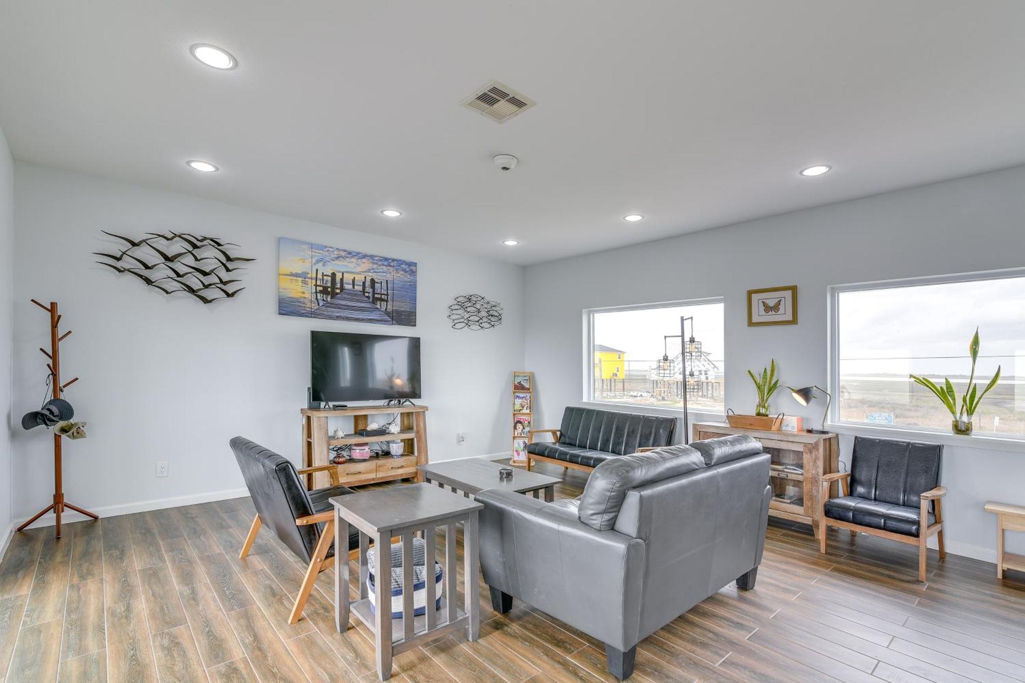 Ocean-View Surfside Home With Boardwalk To Beach! Surfside Beach Buitenkant foto