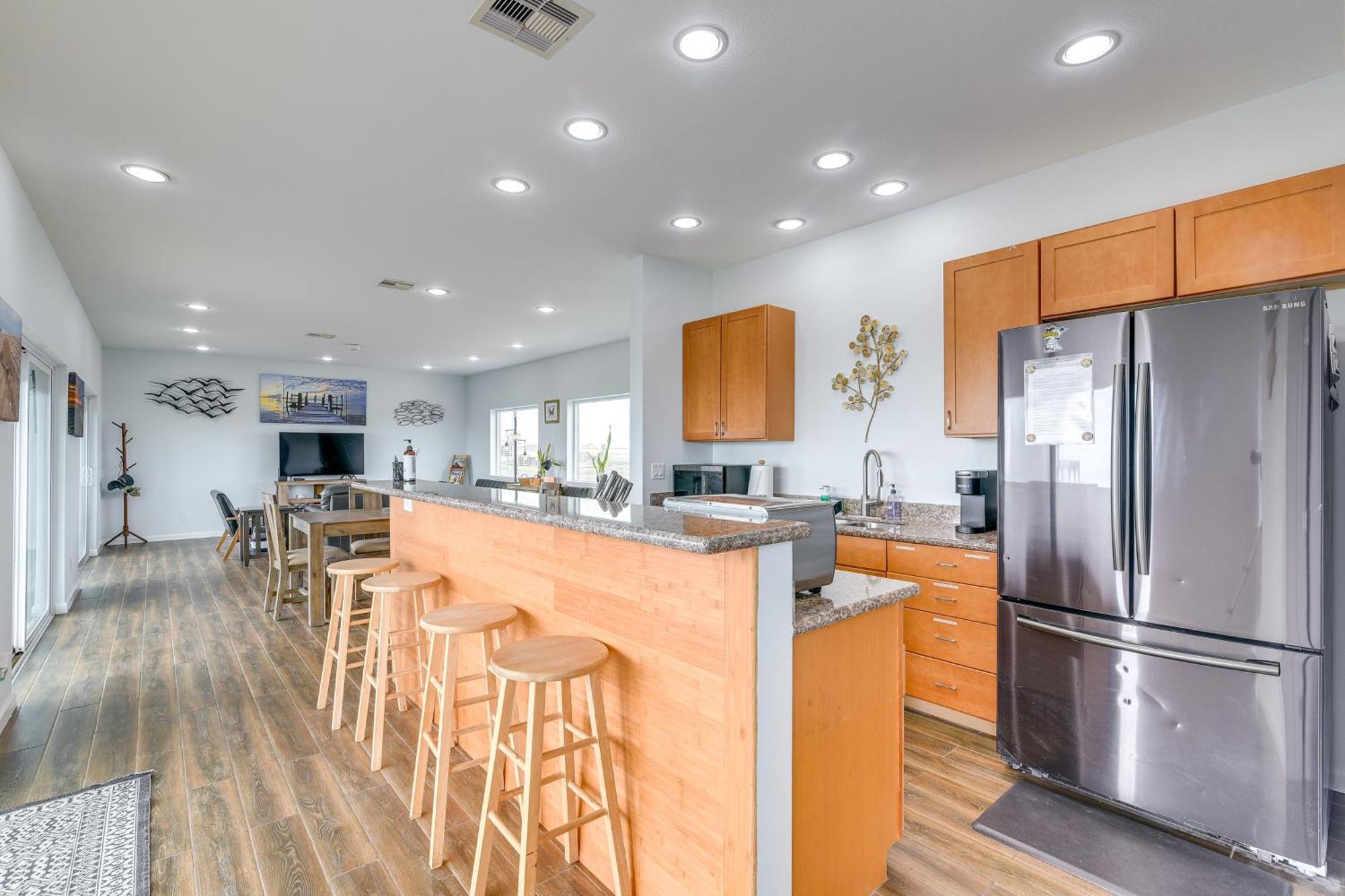 Ocean-View Surfside Home With Boardwalk To Beach! Surfside Beach Buitenkant foto