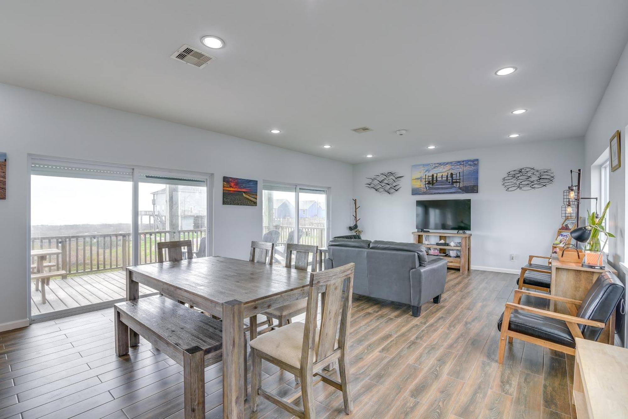 Ocean-View Surfside Home With Boardwalk To Beach! Surfside Beach Buitenkant foto