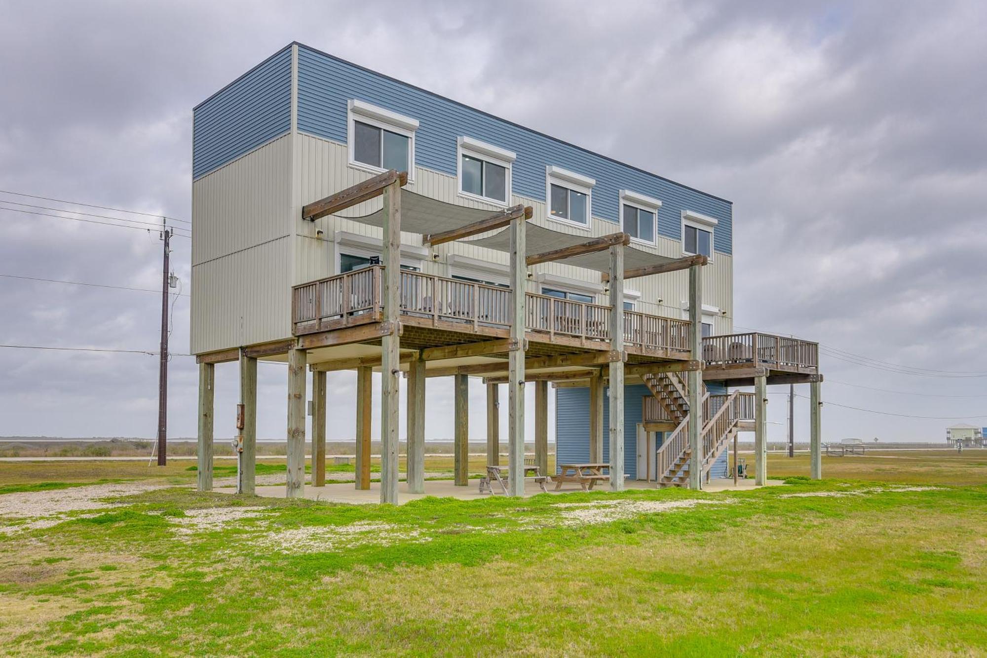 Ocean-View Surfside Home With Boardwalk To Beach! Surfside Beach Buitenkant foto