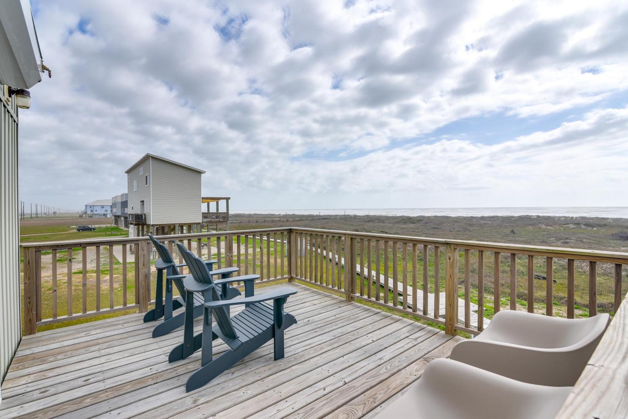 Ocean-View Surfside Home With Boardwalk To Beach! Surfside Beach Buitenkant foto