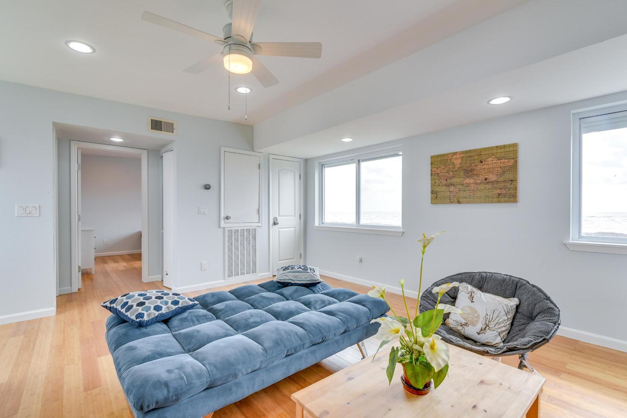 Ocean-View Surfside Home With Boardwalk To Beach! Surfside Beach Buitenkant foto