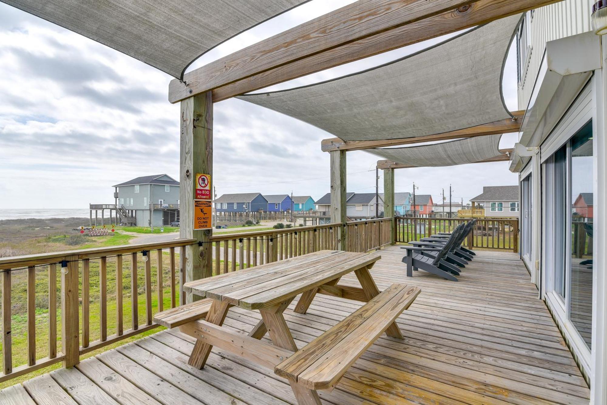 Ocean-View Surfside Home With Boardwalk To Beach! Surfside Beach Buitenkant foto